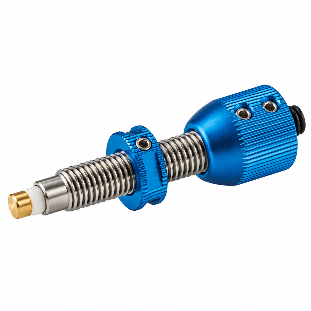 Shibuya DX Gold Tip Button - Blue