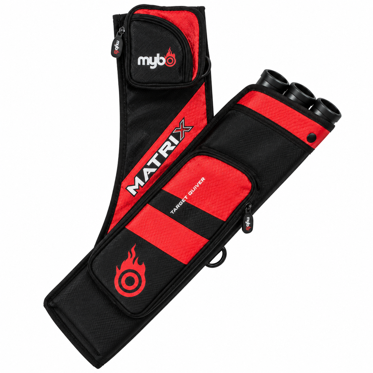 Mybo Matrix Target Quiver - Right Hand Black / Red