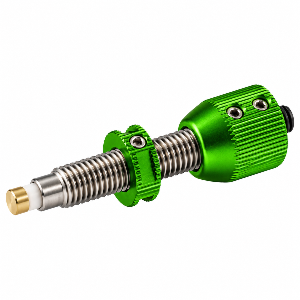 Shibuya DX Gold Tip Button - Green