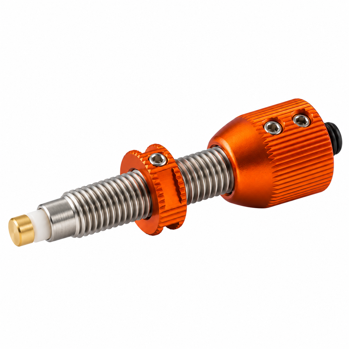 Shibuya DX Gold Tip Button - Orange