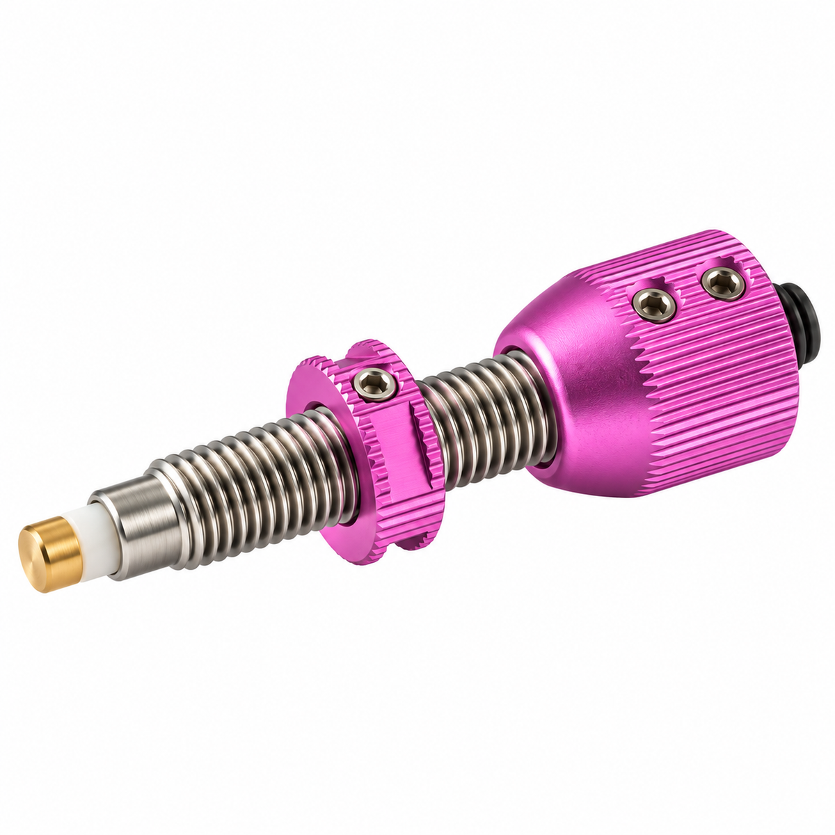 Shibuya DX Gold Tip Button - Pink