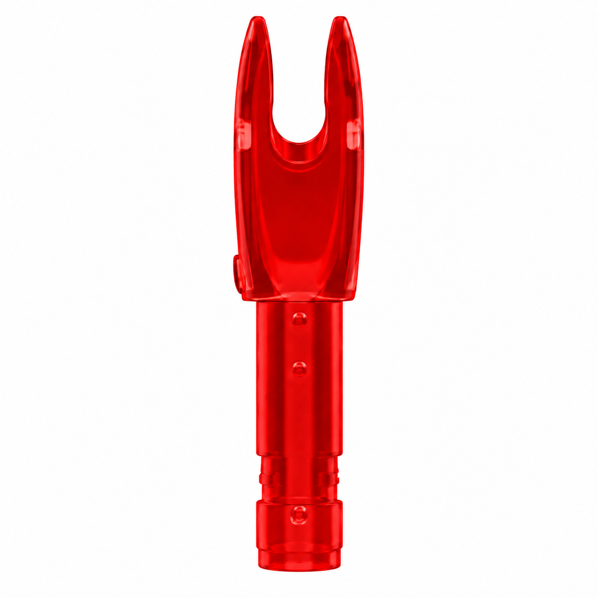 Easton G Nock - Small Groove - Red - 8pk