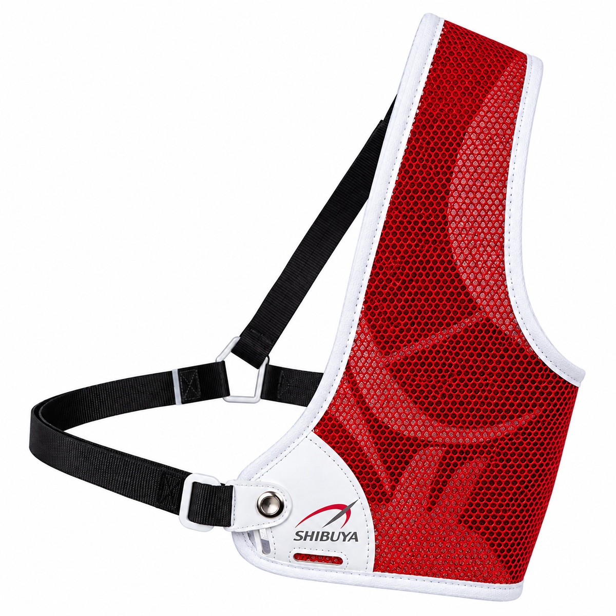 Shibuya Chest Guard - Right Hand - Red - Small