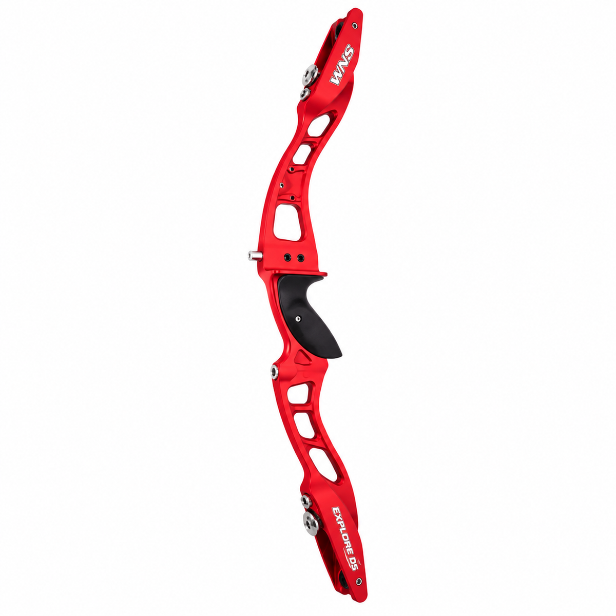 WNS Explore DX Recurve Riser- 25" - Right Hand - Red