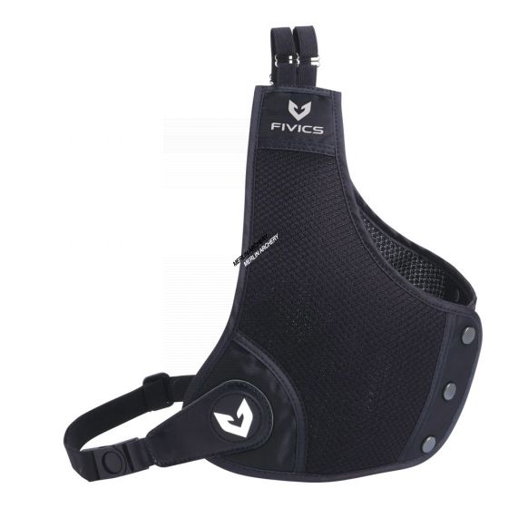 Fivics Air Pad Chest Guard A2 - Right Hand - Black - Medium