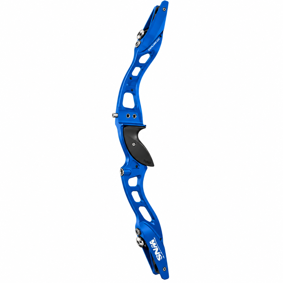 WNS Explore DX Recurve Riser- 25" - Right Hand - Blue
